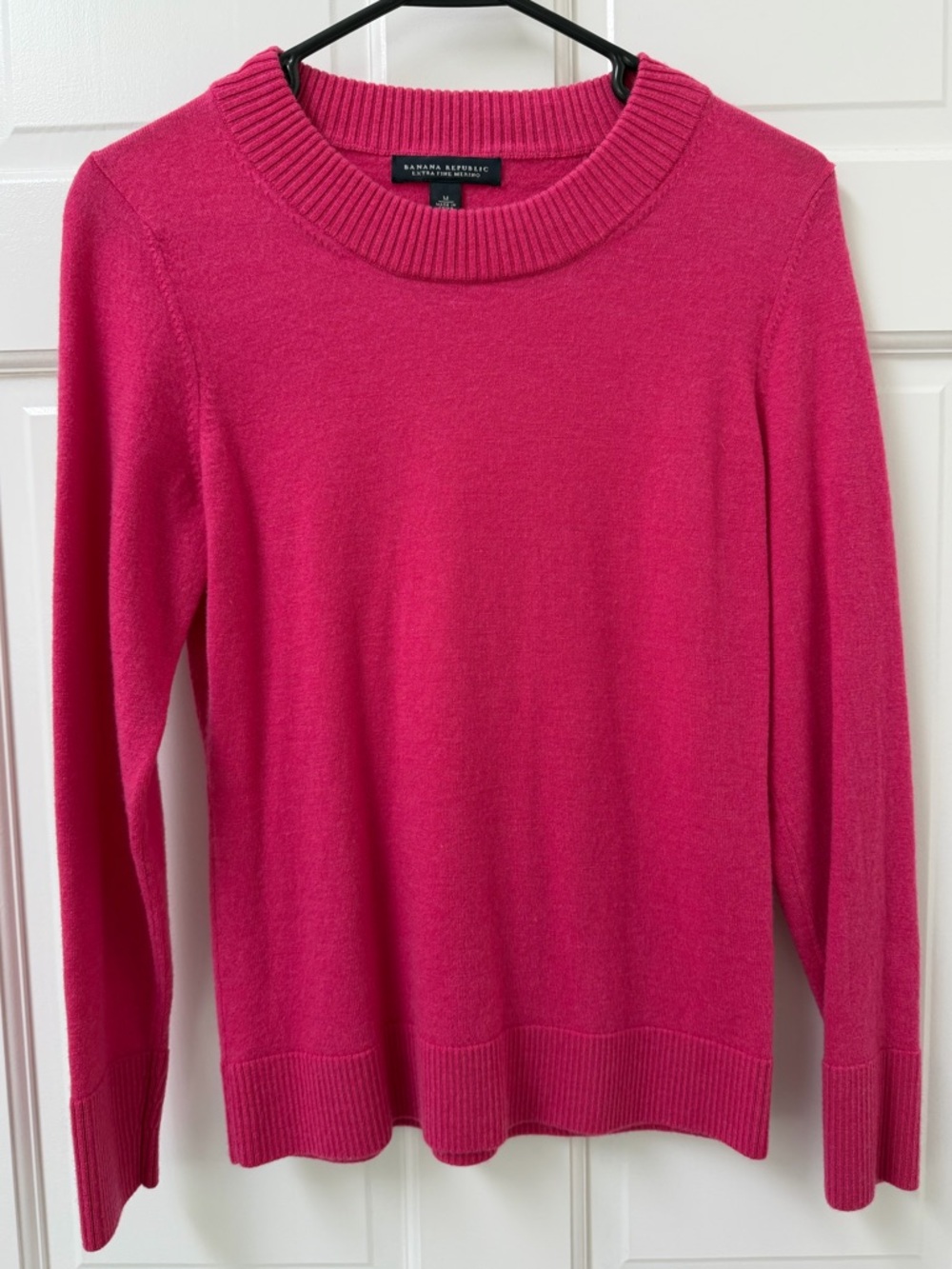 Banana Republic Pink Crewneck Sweater